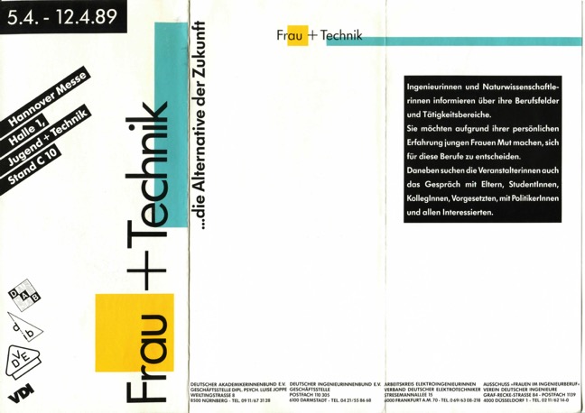 Faltblatt 1989 klein